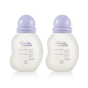 Kit Água de Colônia Relaxante Mamãe e Bebê