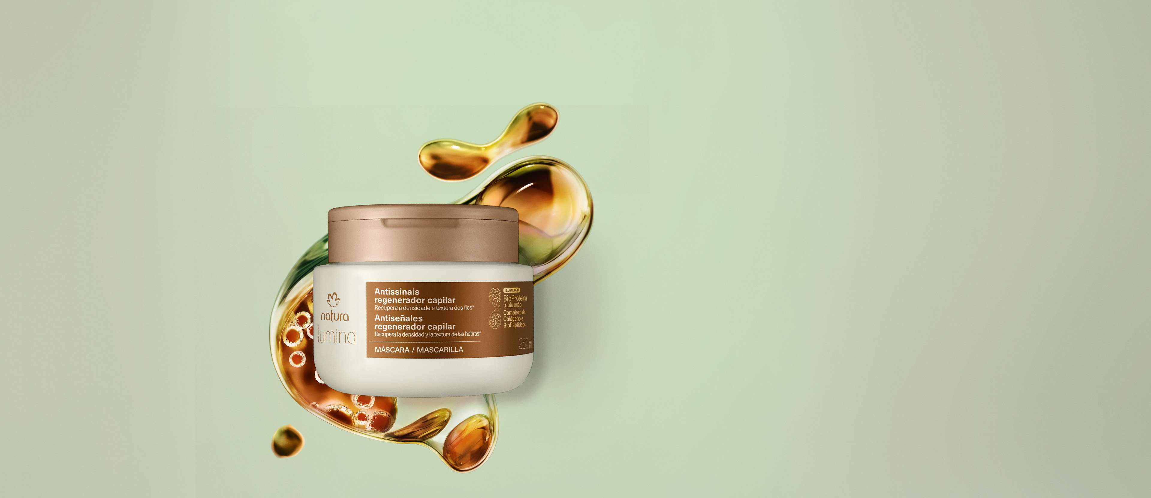 Máscara Antissinais Regenerador Capilar Lumina