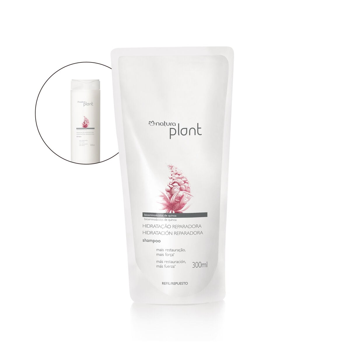 Refil Shampoo Hidratante Natura Plant