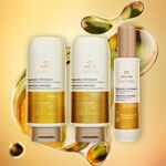 Kit Shampoo, Máscara e Spray Lumina para Reparação e Blindagem