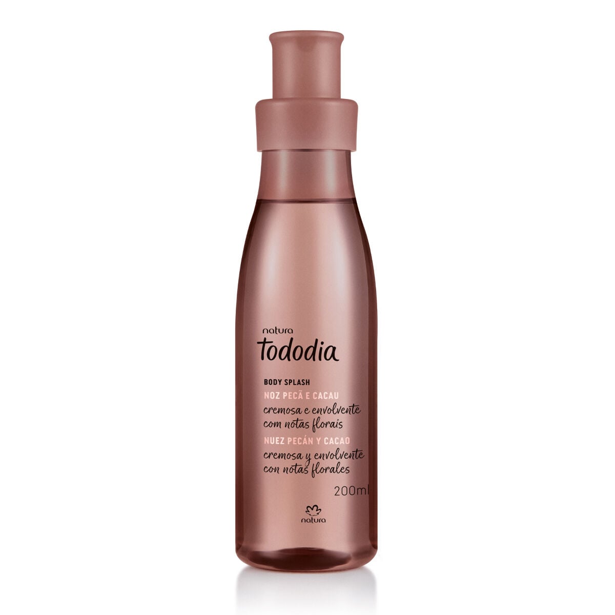 Body Splash Desodorante Colônia Tododia Noz Pecã e Cacau 200 ml