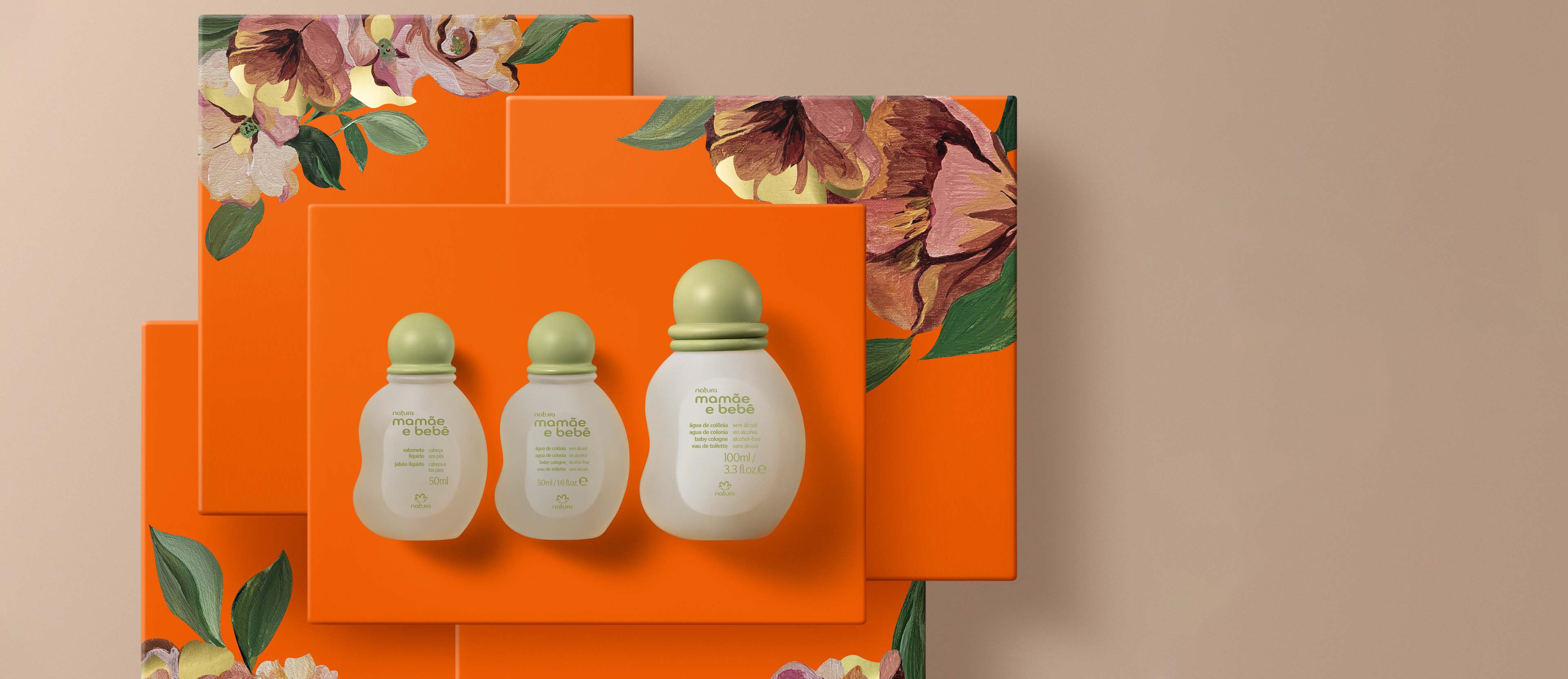 Presente Dia das Mães Natura Mamãe e Bebê Clássico