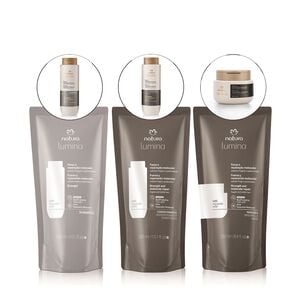 Kit Força e Reparação Molecular Lumina (3 produtos)