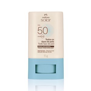 Protetor Solar Facial Stick FPS 50 Natura Solar 15 g