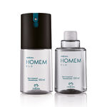 Kit Desodorante Corporal Natura Homem Elo com Refil (2 produtos)