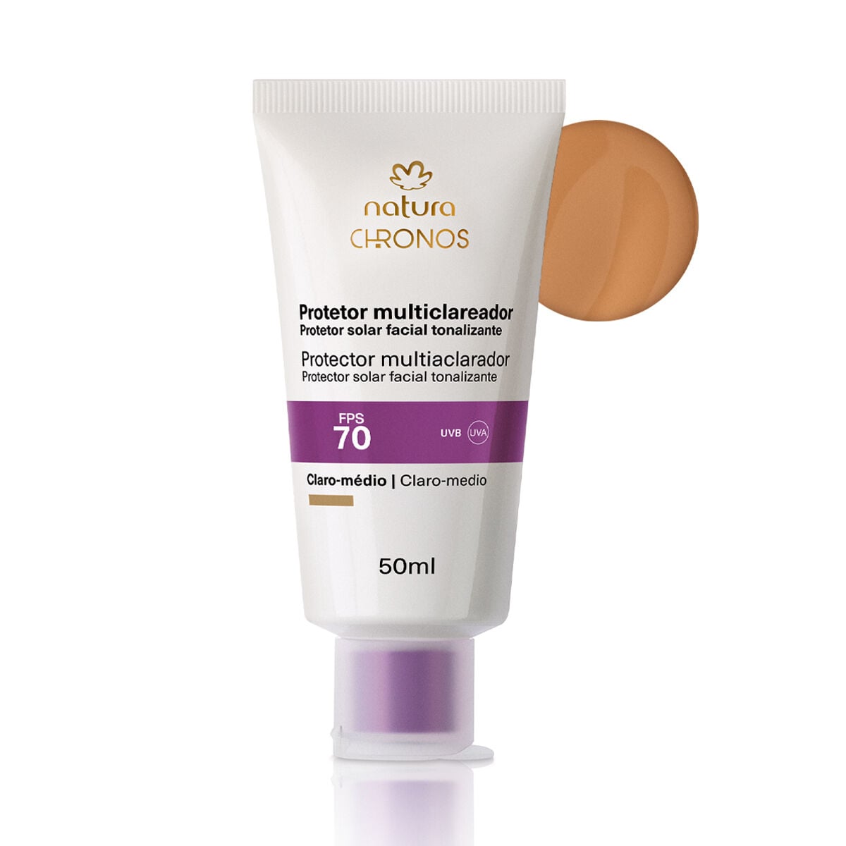 Protetor Clareador Fps 70 Chronos Derma 50 Ml