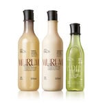 Kit Shampoo e Condicionador Ekos Murumuru e Sabonete Líquido Andiroba