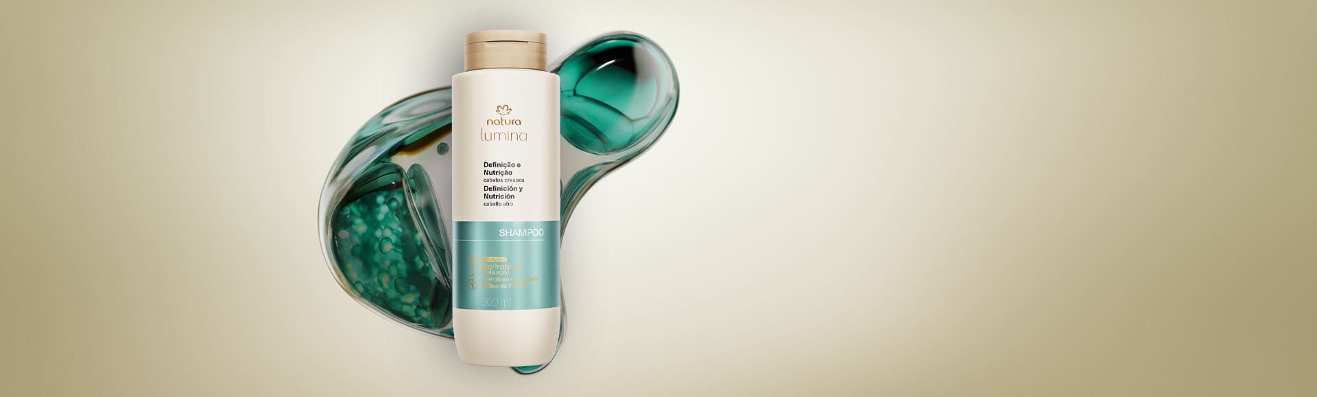 Shampoo Hidratante para Definição e Nutrição de Cabelos Crespos