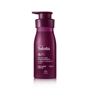 Creme Desodorante Nutritivo para o Corpo Tododia Cereja Negra e Praliné