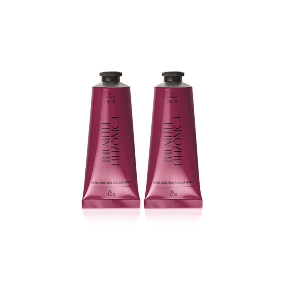 Kit Ekos Creme Hidratante para as Mãos Baunilha Amazonica 2 Unidades de 75 G