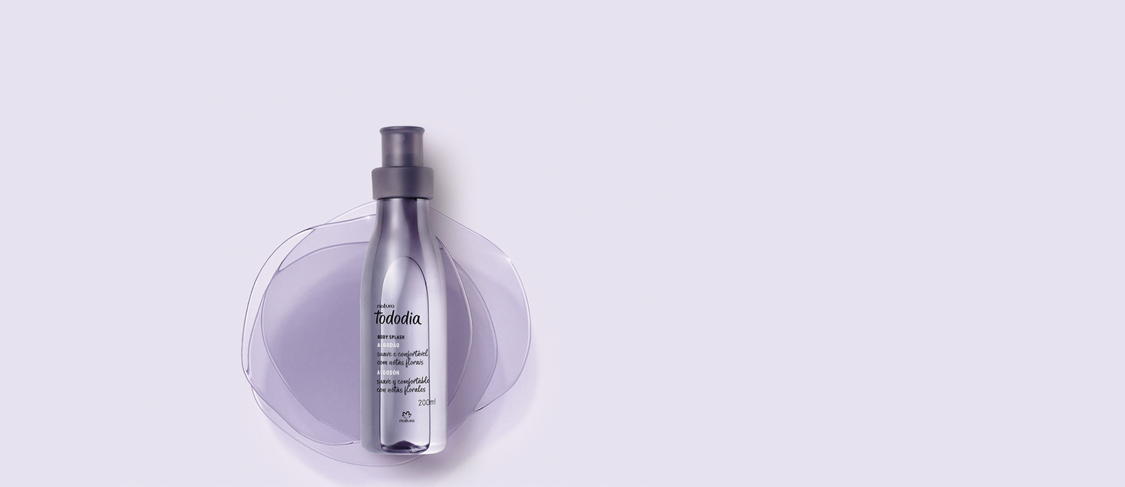 Body Splash Tododia Algodão 200 ml