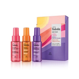 Kit Tododia Body Splash Miniaturas Verão (3 unidades)