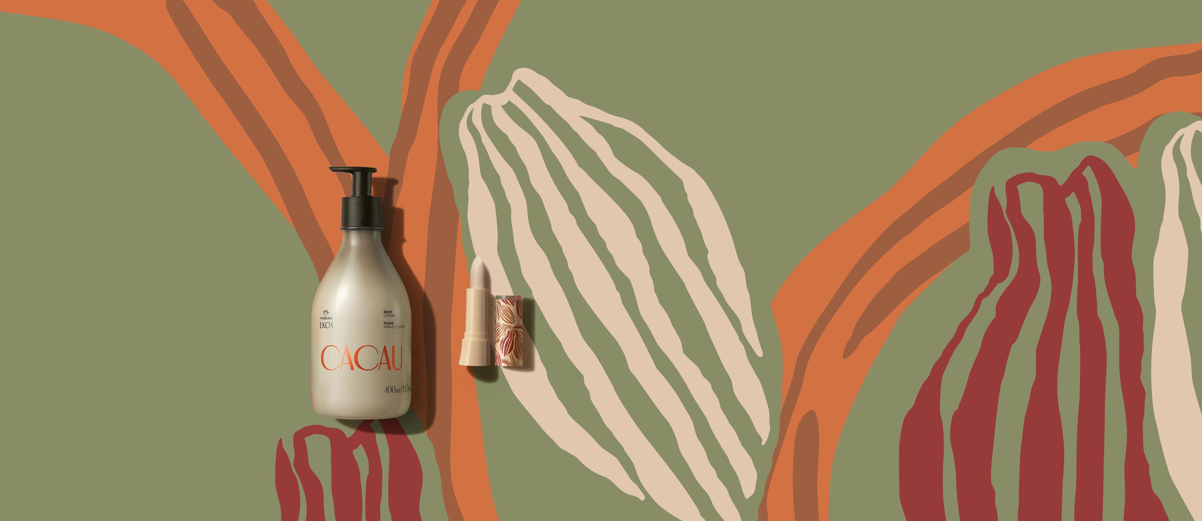 Kit Ekos Cacau Hidratante e Protetor Labial (2 produtos)