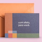 Cartão Com Envelope Crer Para Ver