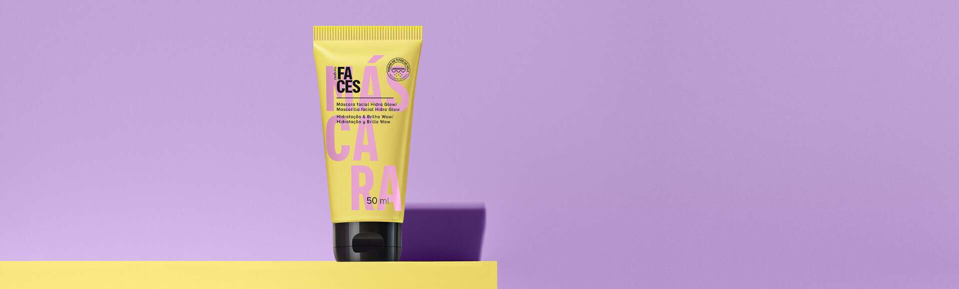 Máscara Facial Hidra Glow Faces