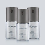 Kit Desodorante Corporal Natura Homem (3 produtos)
