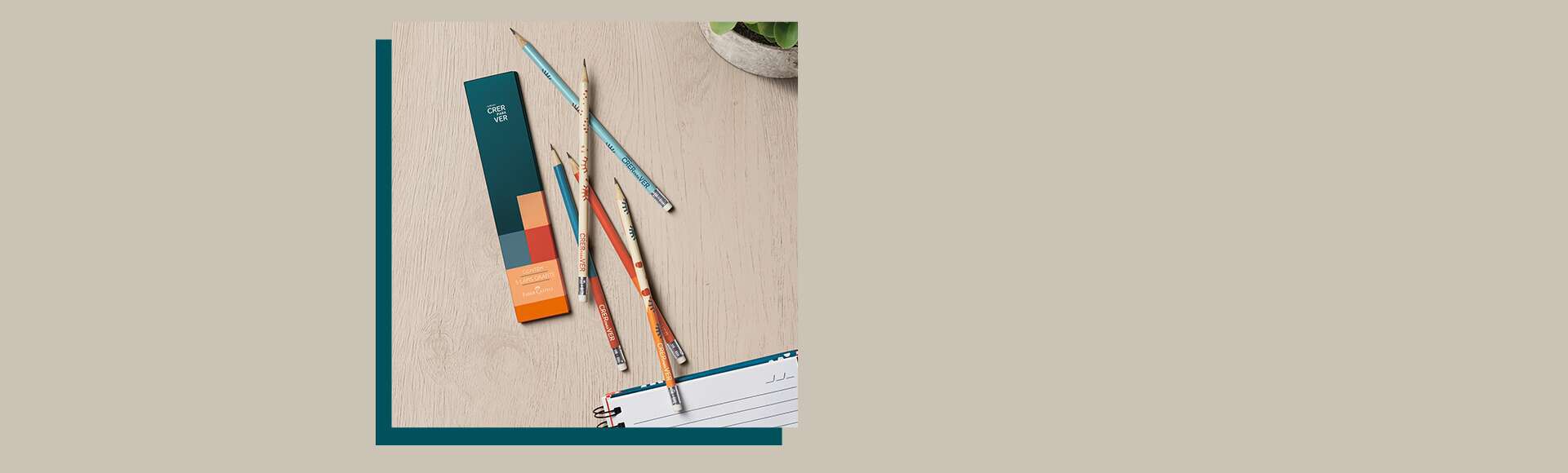 Kit Lápis Grafite Crer Para Ver