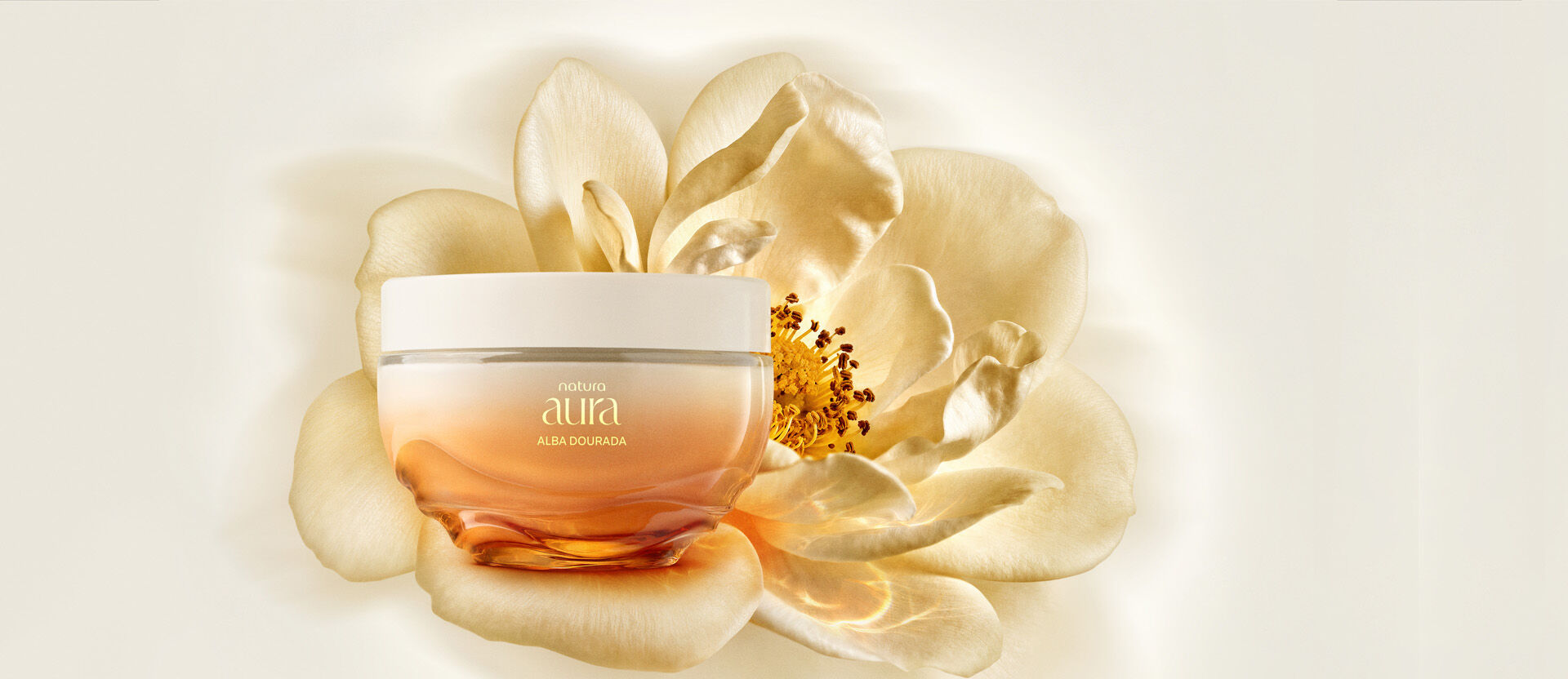 Creme Aveludado Corporal Aura Alba Dourada