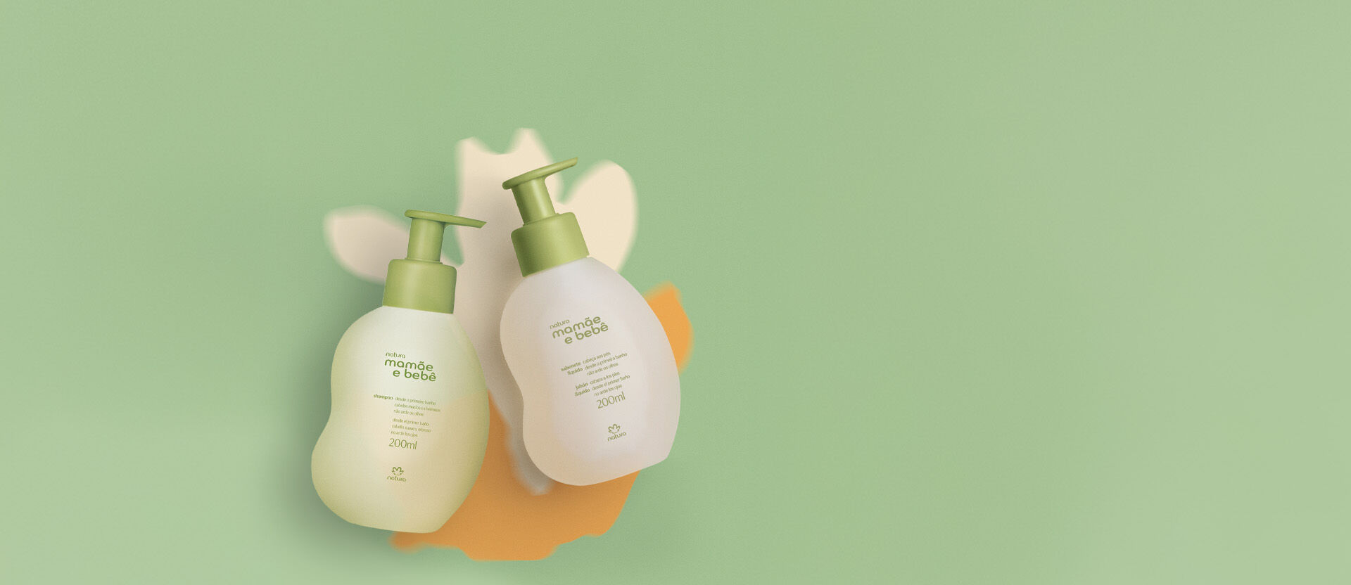 Kit Mamãe e Bebê Shampoo e Sabonete Líquido (2 produtos)