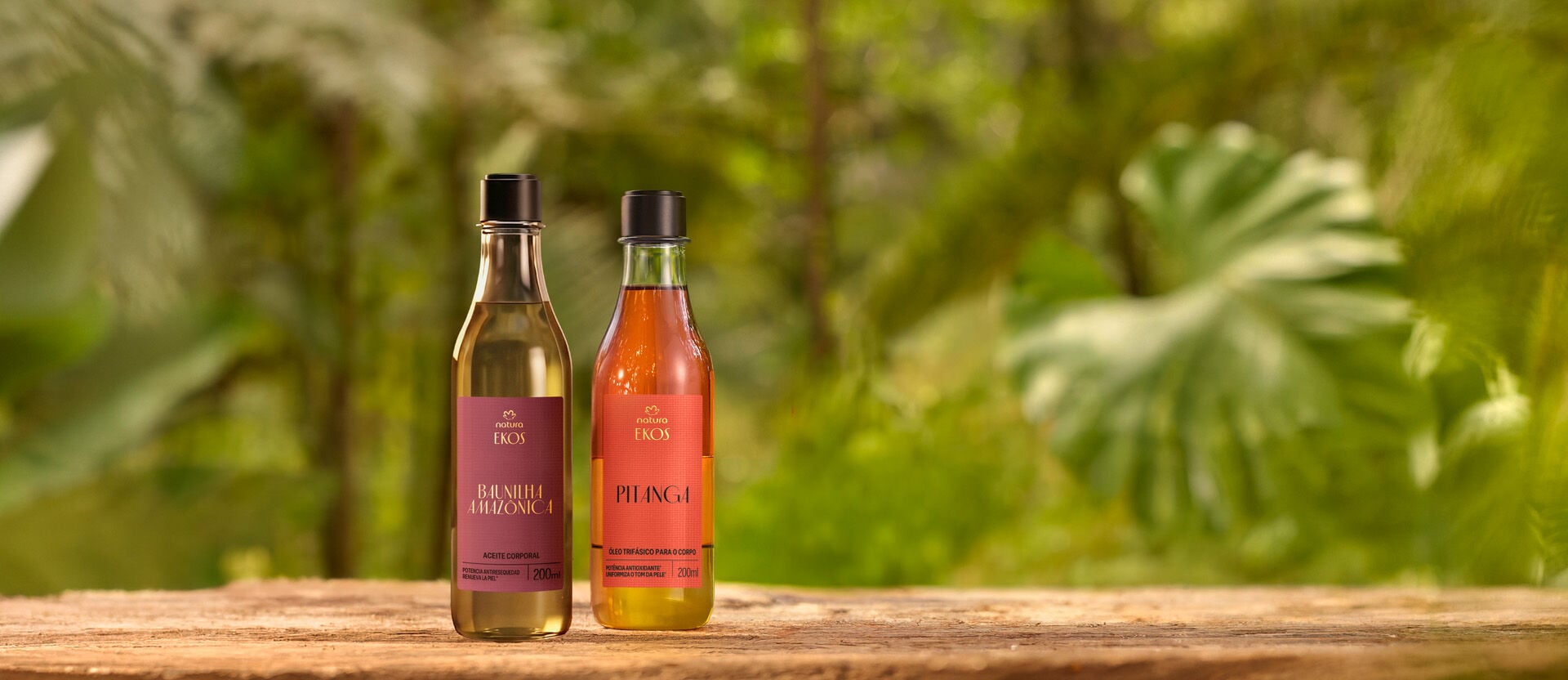 Kit Óleo Ekos Pitanga e Baunilha Amazônica (2 produtos)