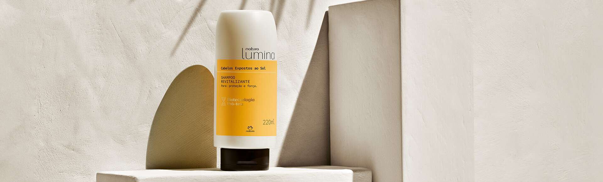 Shampoo Revitalizante para Cabelos Expostos ao Sol Lumina