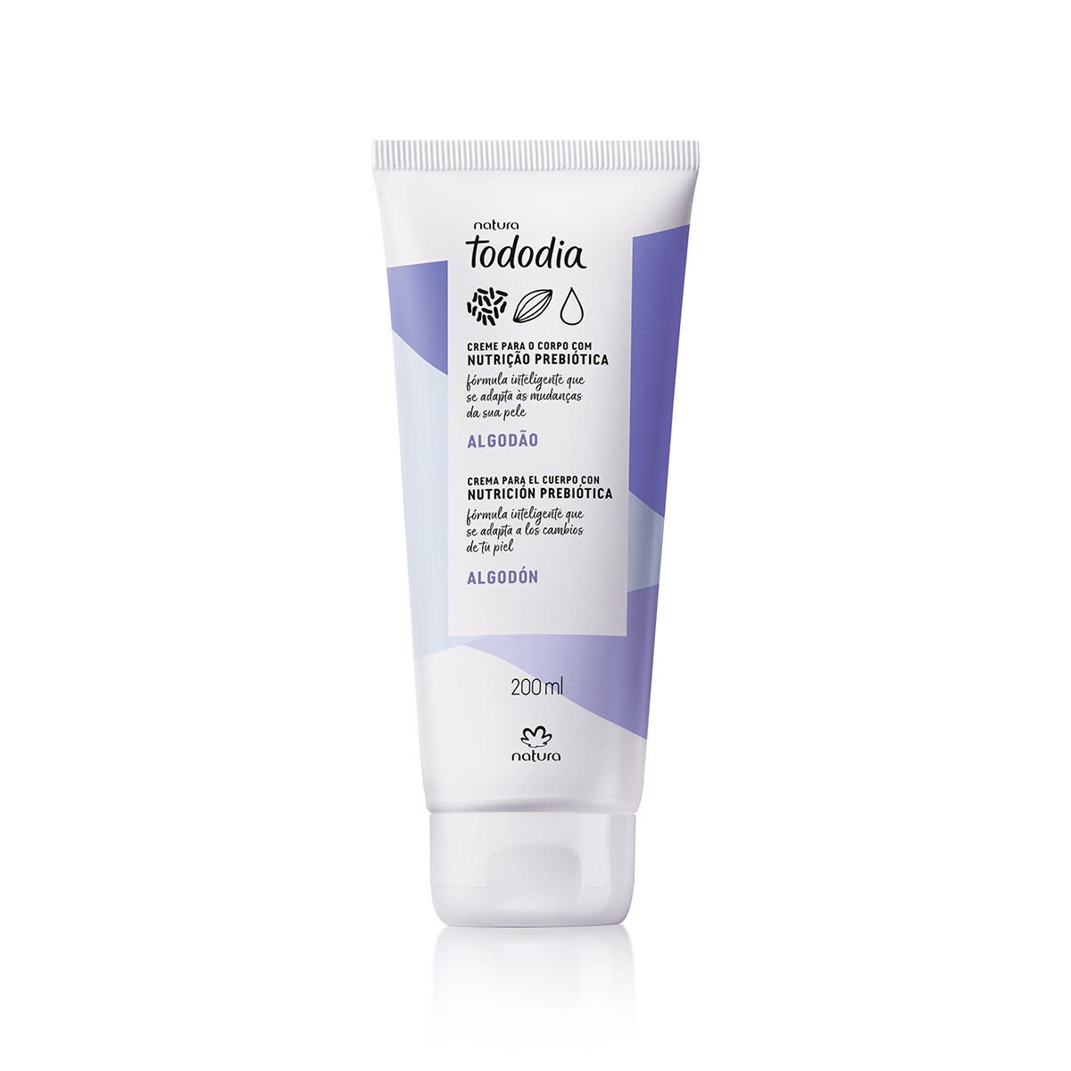 Creme Desodorante Nutritivo Corporal Tododia Algodão