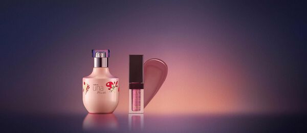 Kit Una Blush e Gloss