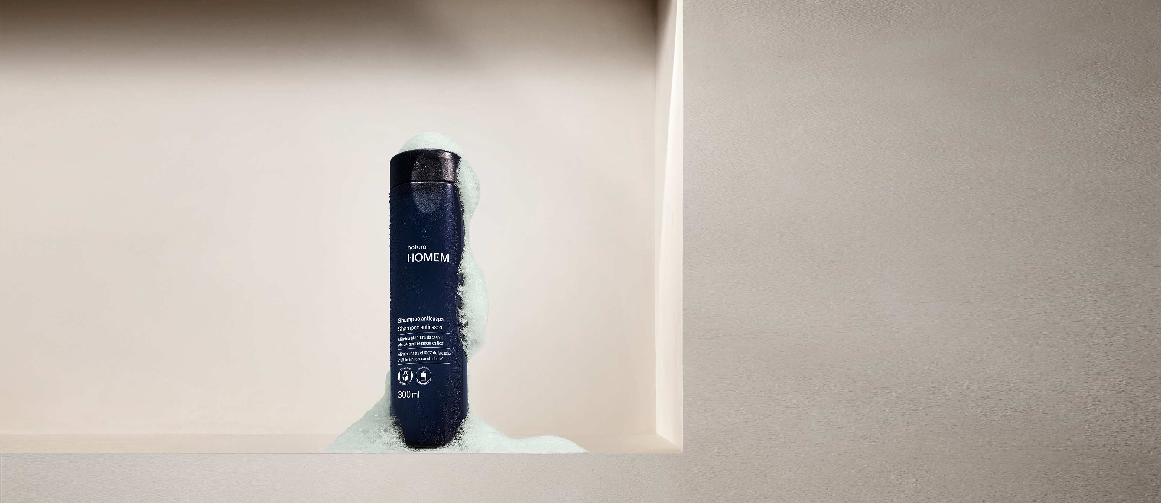 Shampoo Anticaspa Natura Homem