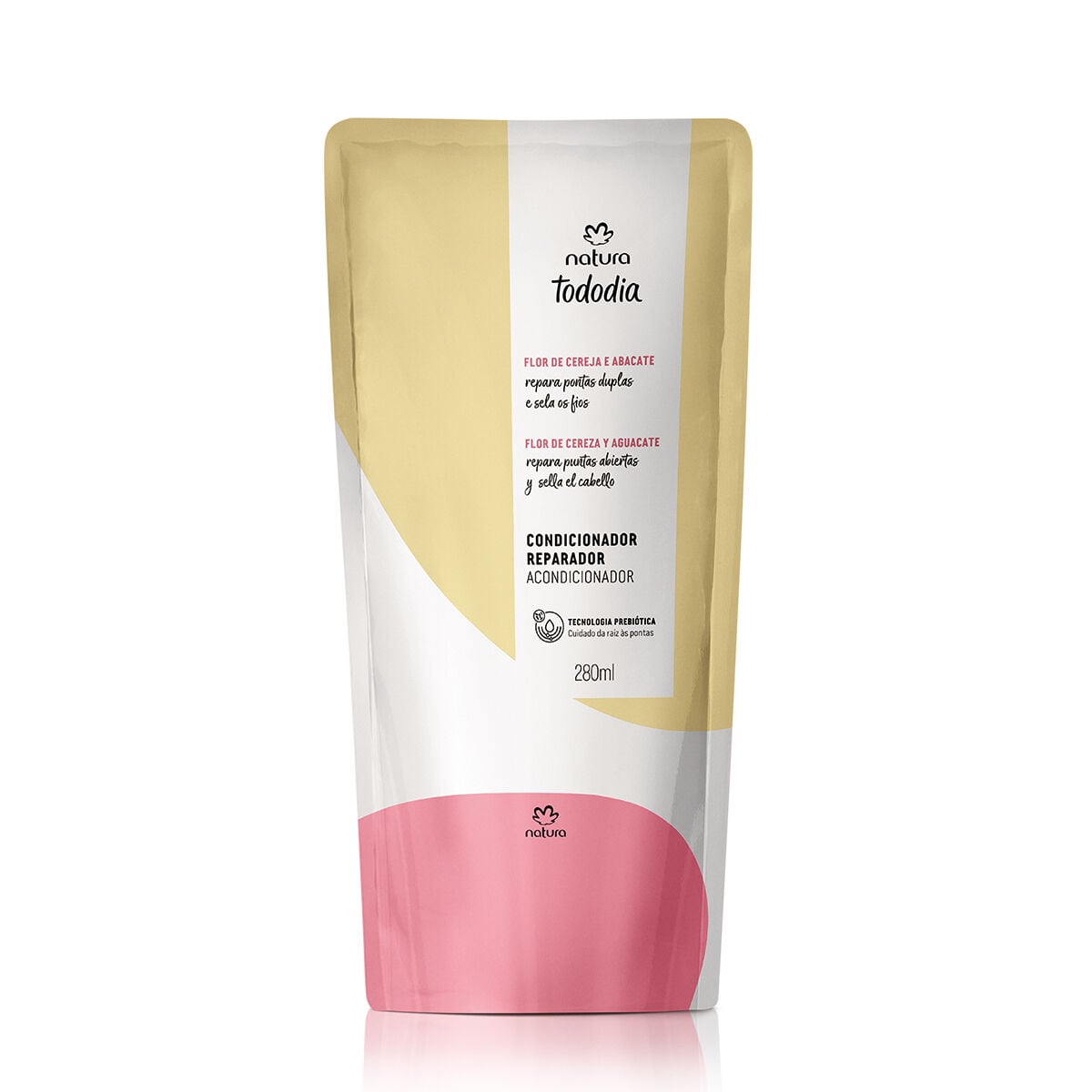 Refil Condicionador Reparador Tododia Flor de Cereja e Abacate 280 Ml