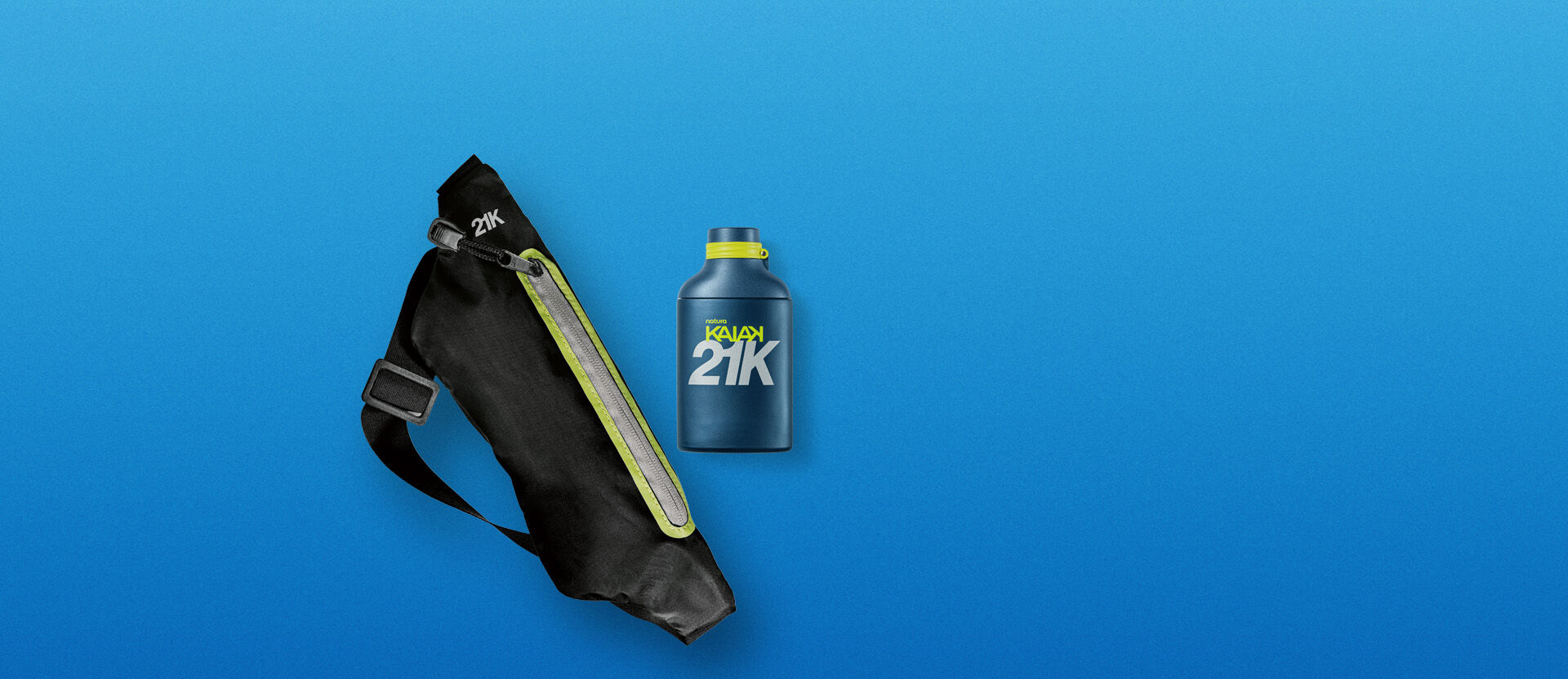 Kit Kaiak 21K com Pochete (2 produtos)
