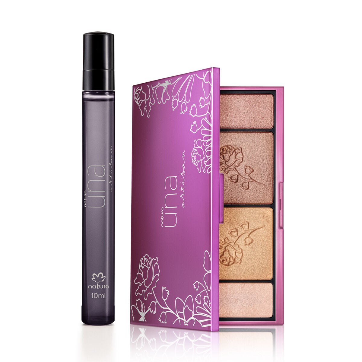 Kit Deo Parfum e Paleta Una Artisan (2 Produtos)