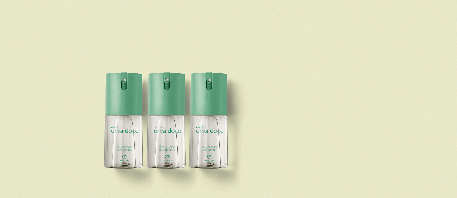 Kit Erva Doce Desodorante Corporal (3 produtos)