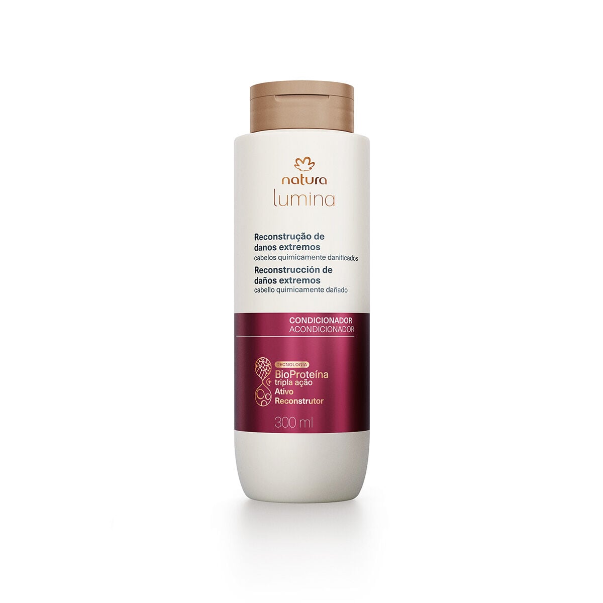 Condicionador Provitalidade para Cabelos Quimicamente Danificados Lumina 300 Ml