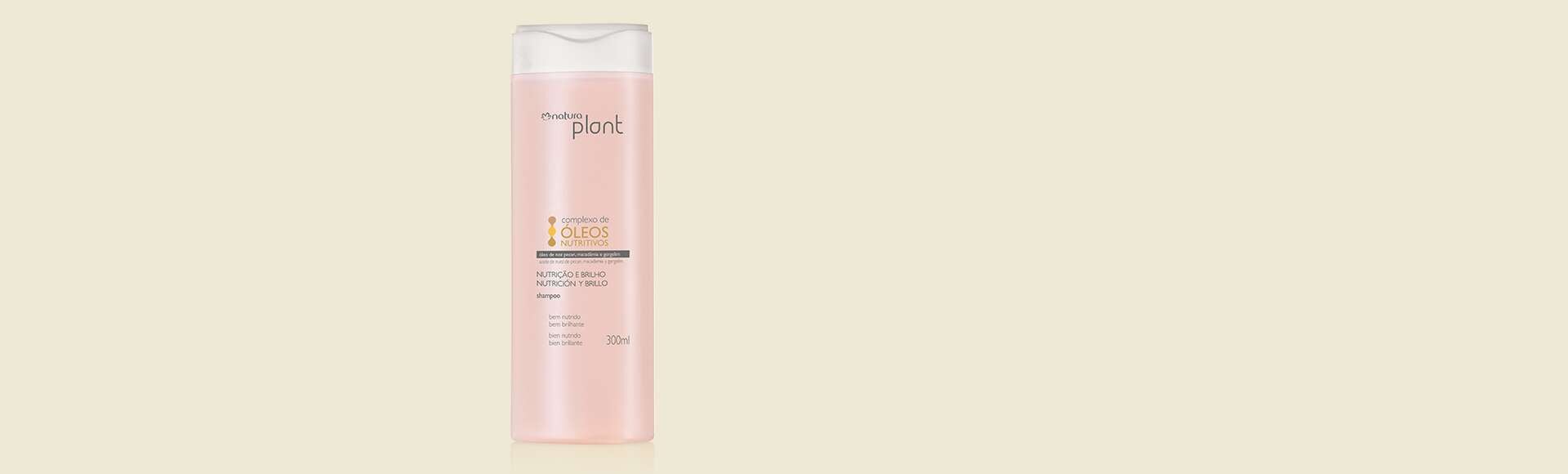 Shampoo Nutrição e Brilho Natura Plant
