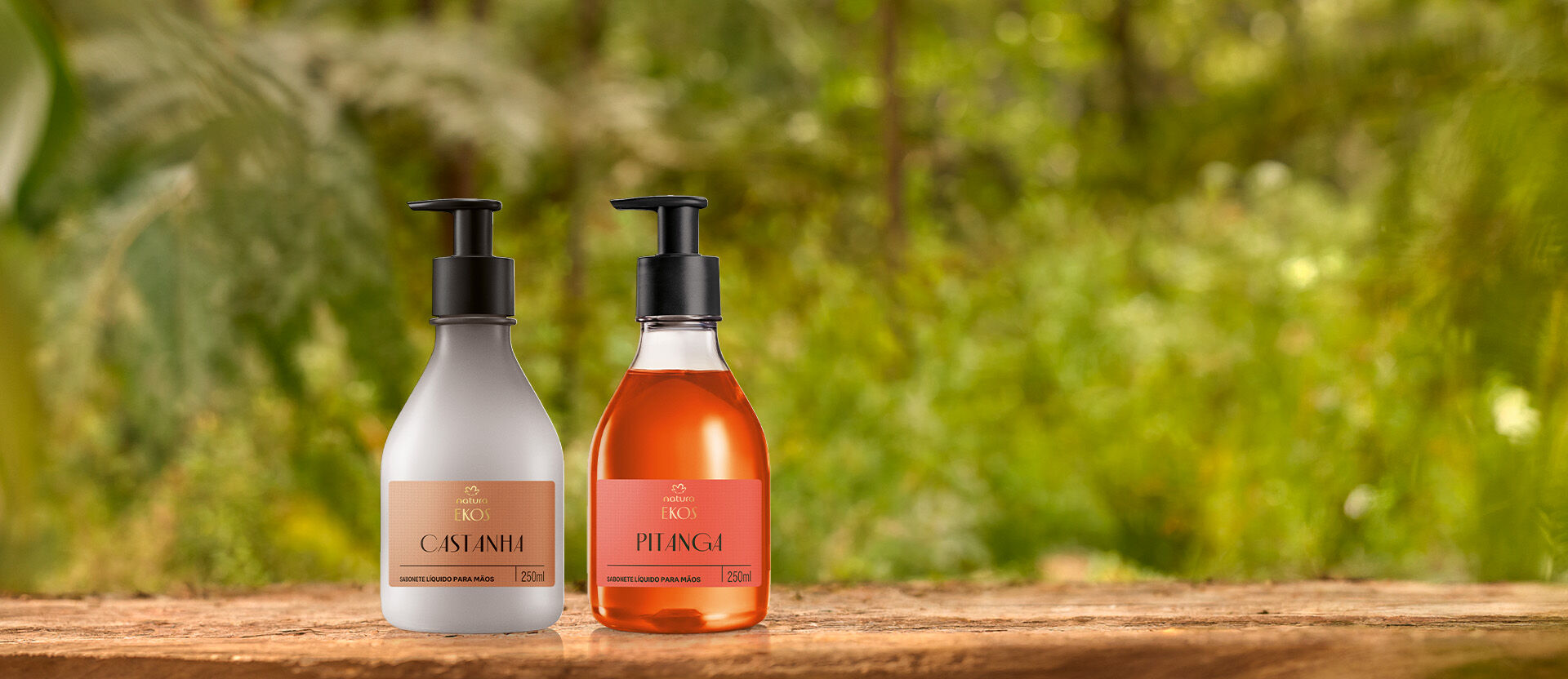Kit Ekos Sabonete para Mãos Pitanga e Castanha (2 produtos)