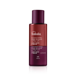 Óleo Bifásico Corporal Tododia Cereja Negra e Praliné 120 ml
  