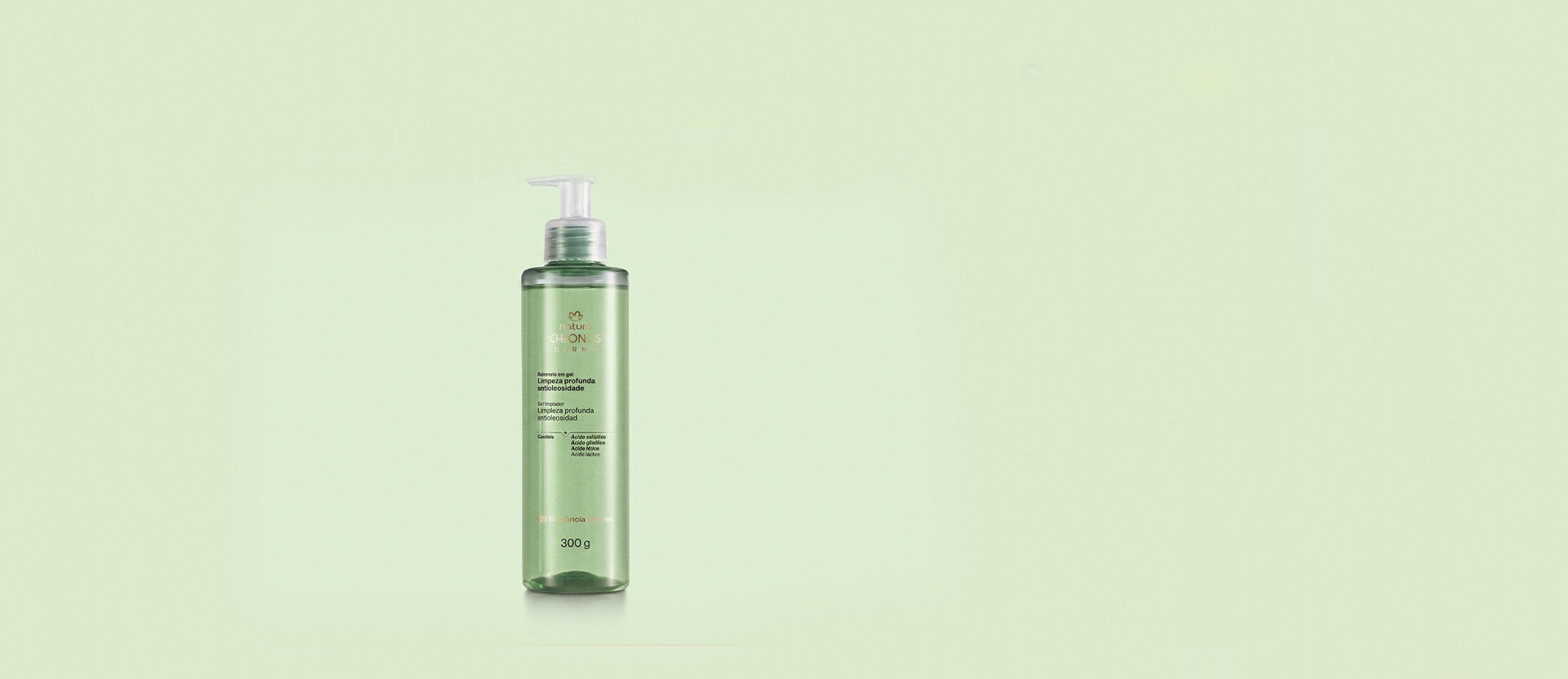 Sabonete em Gel Limpeza Profunda Antioleosidade
