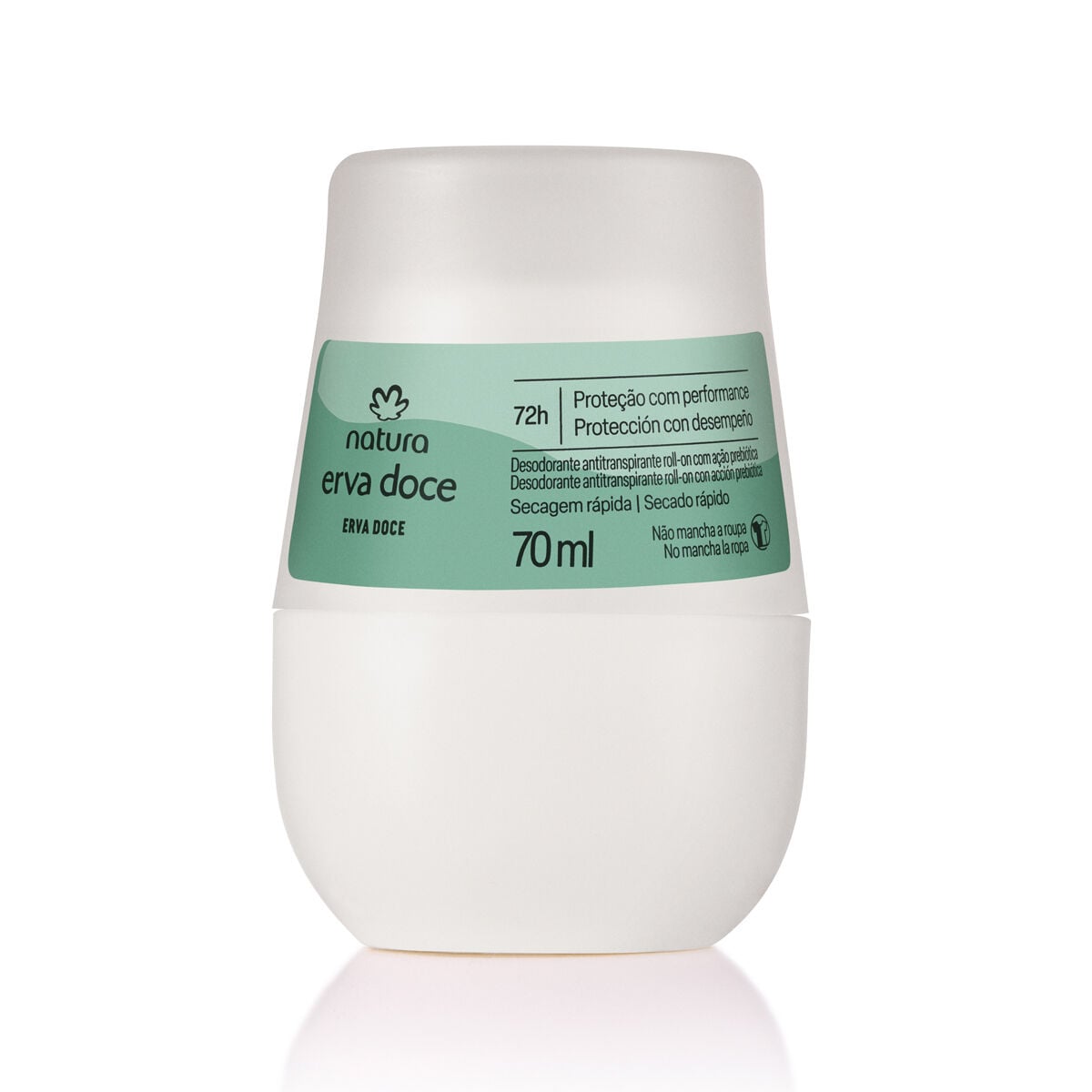 Desodorante Antitranspirante Roll-on Erva Doce 70 ml Desodorante Antitranspirante Roll-on Erva Doce 70 ml