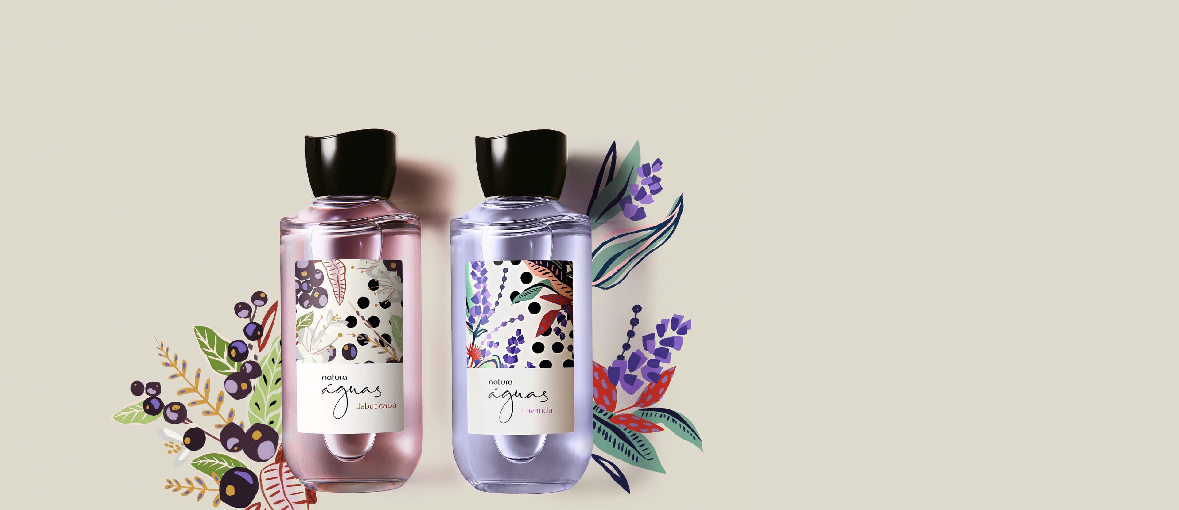 Kit Águas Lavanda e Jabuticaba Feminino (2 produtos)