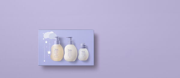 Presente Natura Mamãe e Bebê Relaxante com Frasqueira (4 produtos)