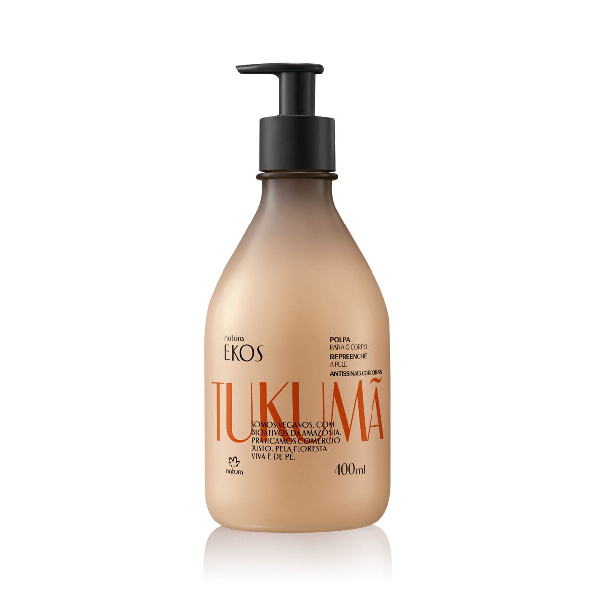 Polpa Desodorante Hidratante para O Corpo Ekos Tukuma 400 Ml