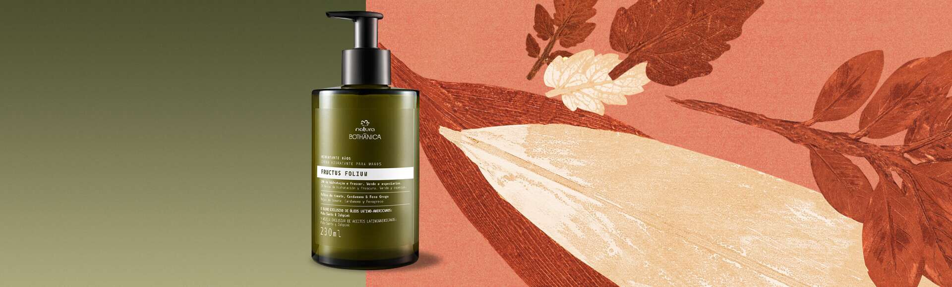 Hidratante Mãos Natura Bothânica Fructus Folium