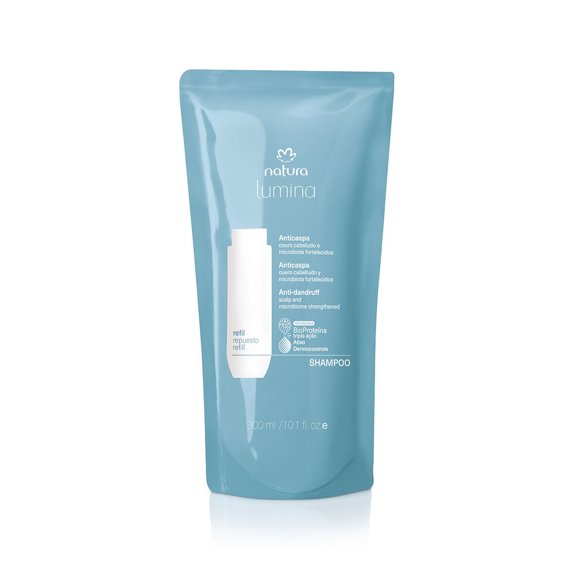 Refil Shampoo Reequilibrante Anticaspa Lumina