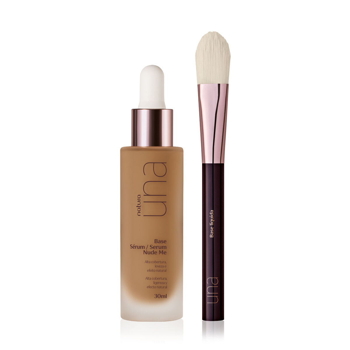Kit Base Sérum Una com Pincel