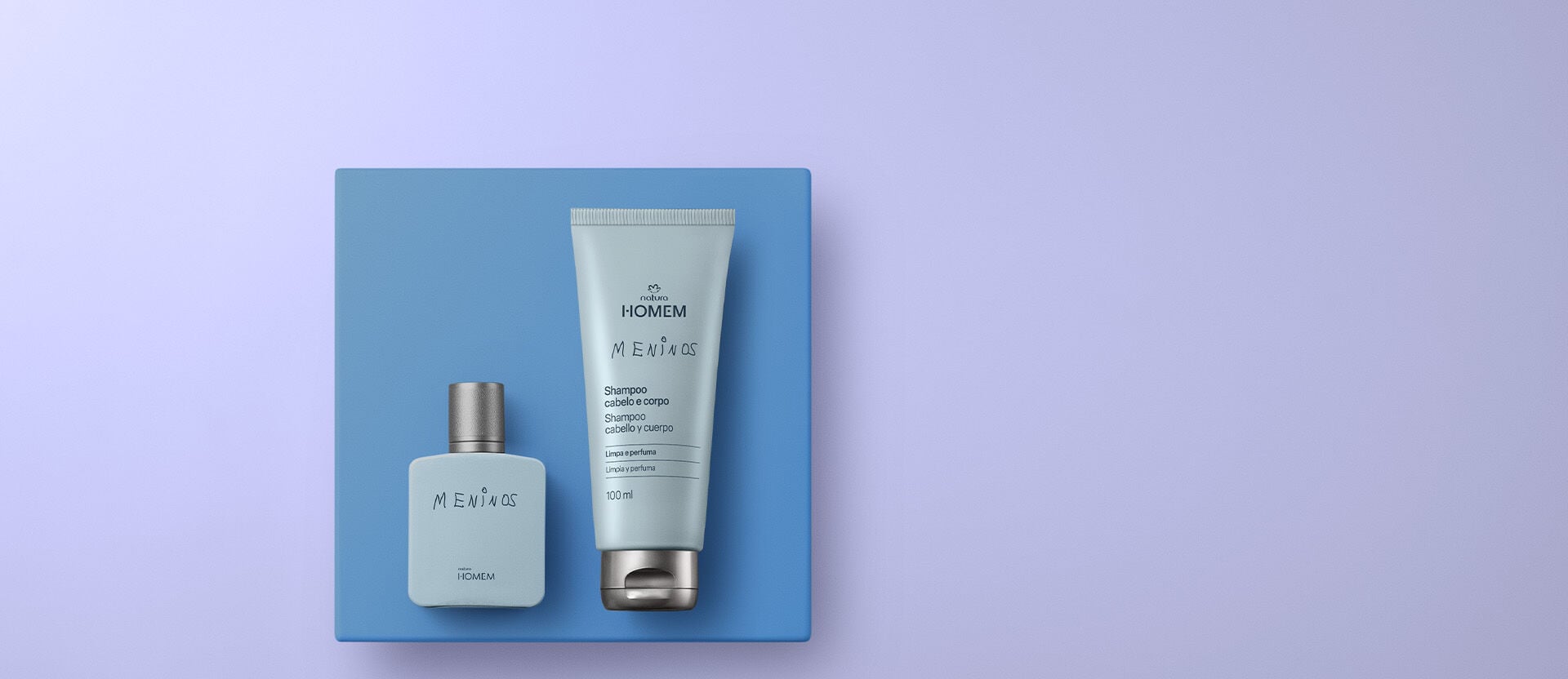Presente Natura Homem Meninos (3 produtos)