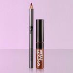 Kit Lápis para Lábios e Gloss Marrom Natura Faces