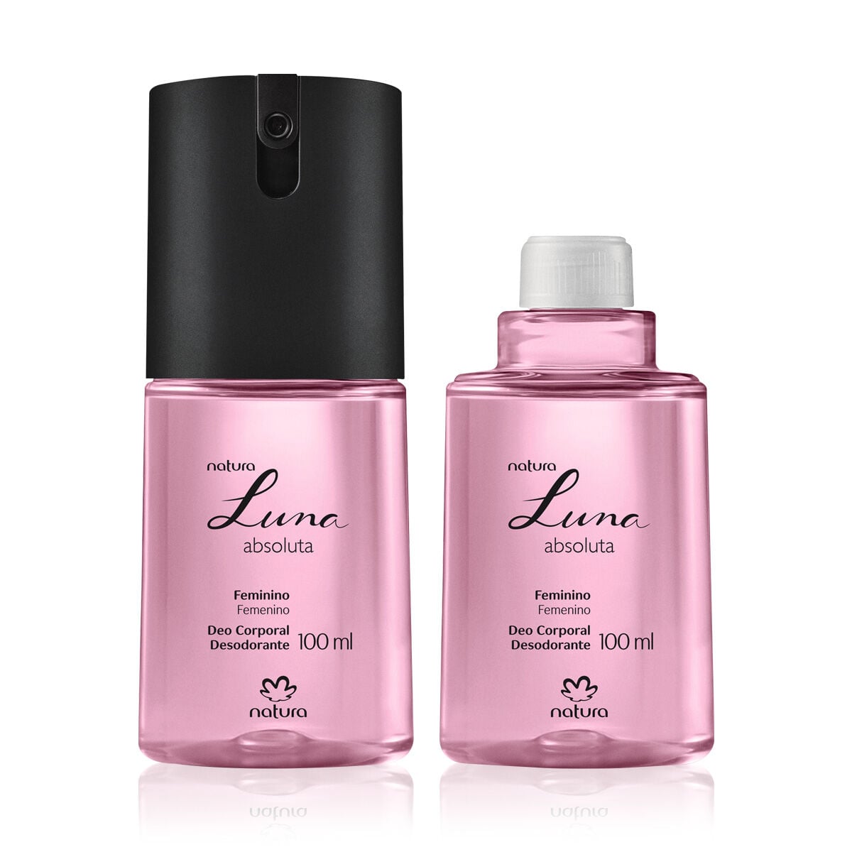 Desodorante Corporal Natura Luna Absoluta 100 Ml com Refil (2 Unidades)