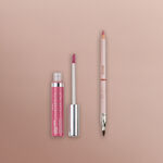 Kit Una Gloss Pink 100 com Lápis Rosê (2 produtos)