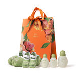 Presente Dia das Mães Natura Mamãe e Bebê Clássico com Meias