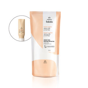 Refil Creme para Pentear Nutritivo Tododia Pêssego e Amêndoa  180 ml